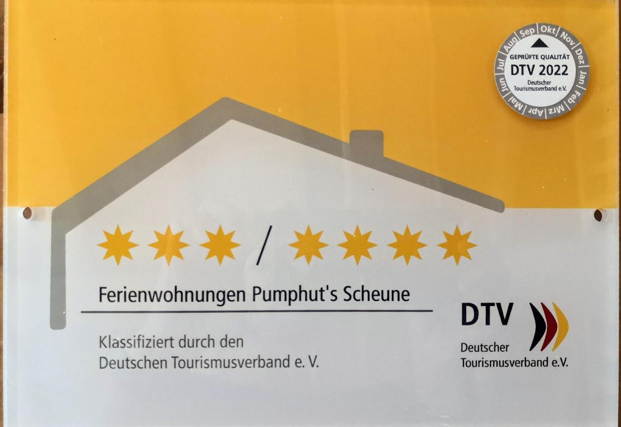 Lengenfeld  Ferienwohnungen 1 Bis 4 "Pumphut'S Scheune" מראה חיצוני תמונה